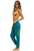 AVIATOR NATION LA JOLLA SWEATPANTS - TEAL Women's Sweatpants Aviator Nation 