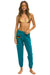 AVIATOR NATION LA JOLLA SWEATPANTS - TEAL Women's Sweatpants Aviator Nation 