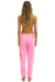 AVIATOR NATION LA JOLLA WOMENS SWEATPANTS - NEON PINK Women's Sweatpants Aviator Nation 