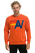 AVIATOR NATION LOGO SWEATSHIRT - ORANGE Sweatshirt Aviator Nation 