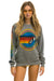 AVIATOR NATION MALIBU CREW SWEATSHIRT - HEATHER GREY Sweatshirt Aviator Nation 