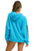 AVIATOR NATION MIAMI RELAXED PULLOVER HOODIE - NEON BLUE Hoodie Aviator Nation 