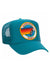 AVIATOR NATION MIAMI TRUCKER HAT HATS Aviator Nation OS JADE 