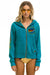 AVIATOR NATION MILL VALLEY HOODIE - TEAL Hoodie Aviator Nation 