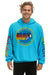 AVIATOR NATION MILL VALLEY RELAXED PULLOVER HOODIE - NEON BLUE Hoodie Aviator Nation 