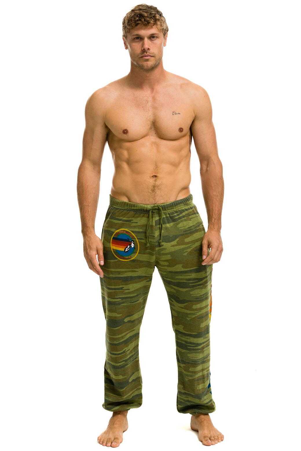 AVIATOR NATION SWEATPANTS - CAMO Men&#39;s Sweatpants Aviator Nation 