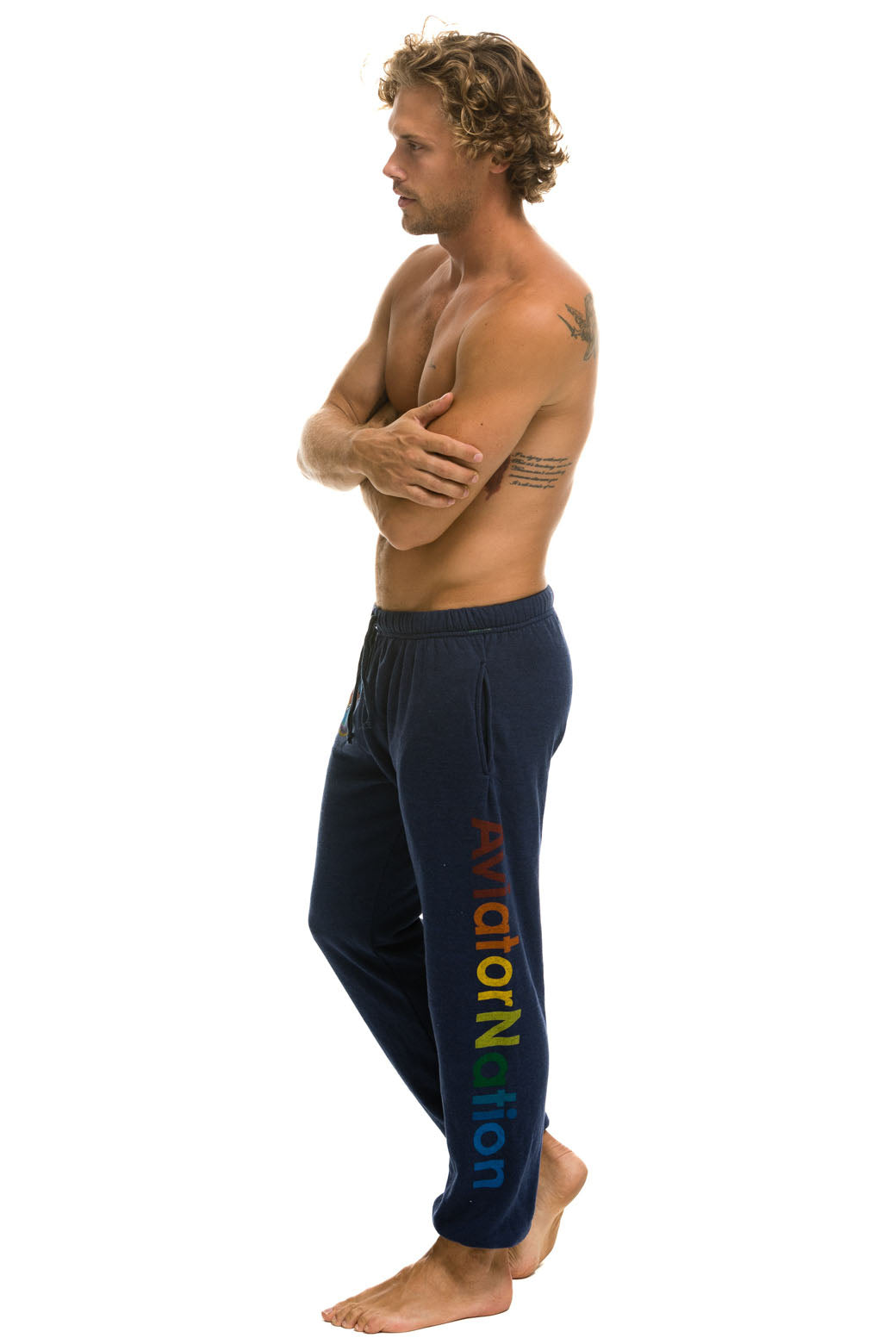 Navy aviator nation sweatpants sale