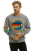 AVIATOR NATION SWEATSHIRT - HEATHER GREY Sweatshirt Aviator Nation 