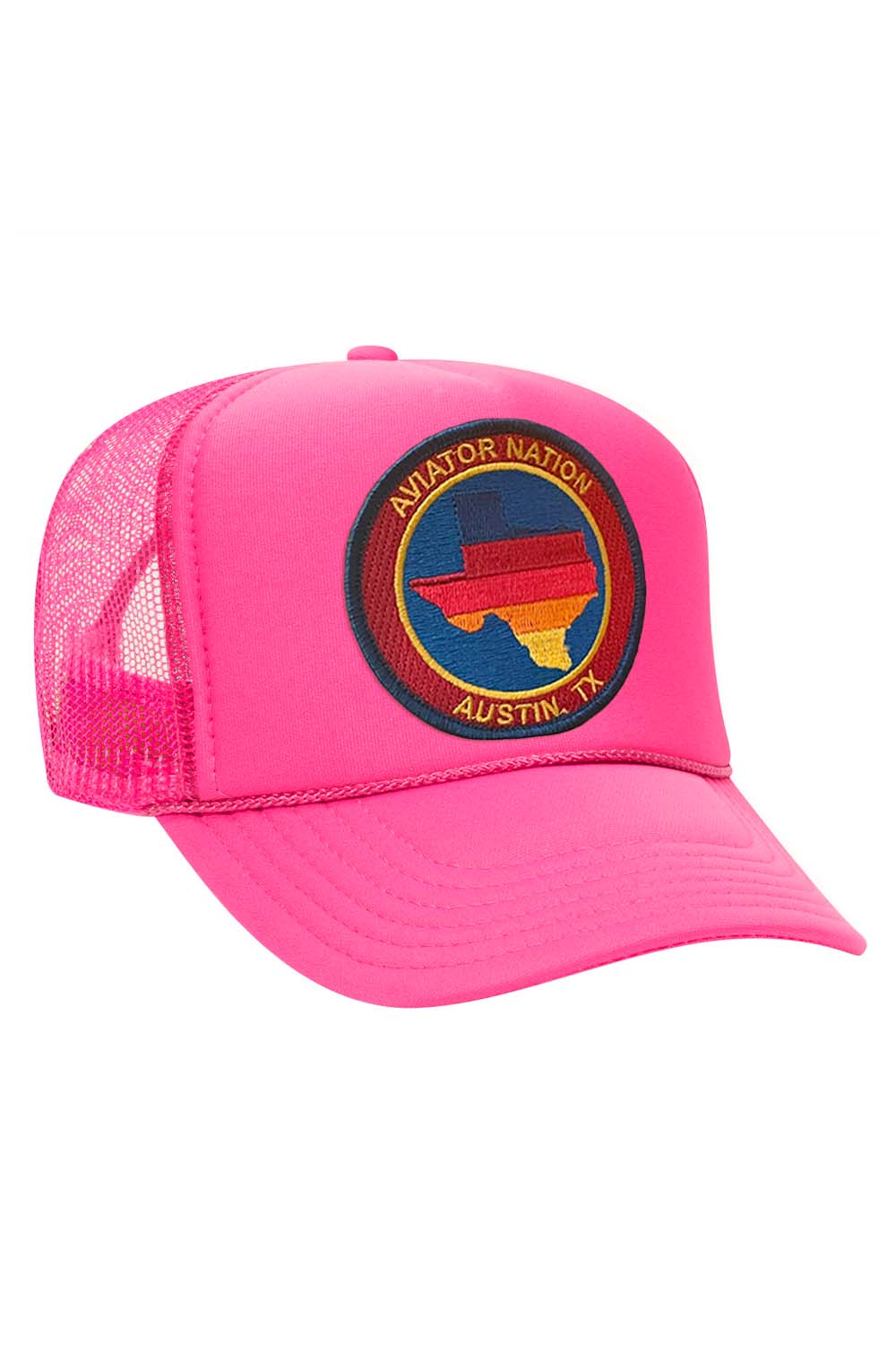 AVIATOR NATION TEXAS TRUCKER HAT HATS Aviator Nation OS NEON PINK 