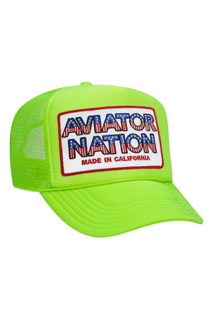 AVIATOR NATION USA PATRIOTIC VINTAGE TRUCKER HAT - Aviator Nation