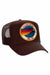 AVIATOR NATION VAIL TRUCKER HAT HATS Aviator Nation OS BROWN 