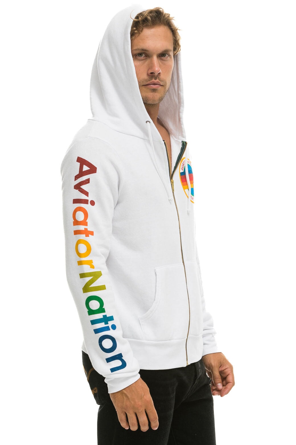 Aviator Nation Zip outlet Hoodie