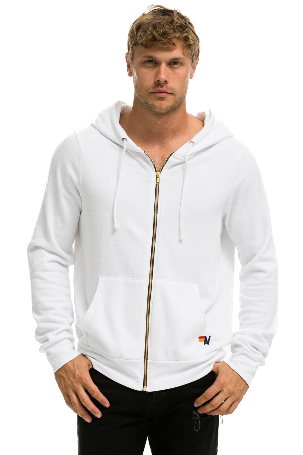 White sales hoodie xs