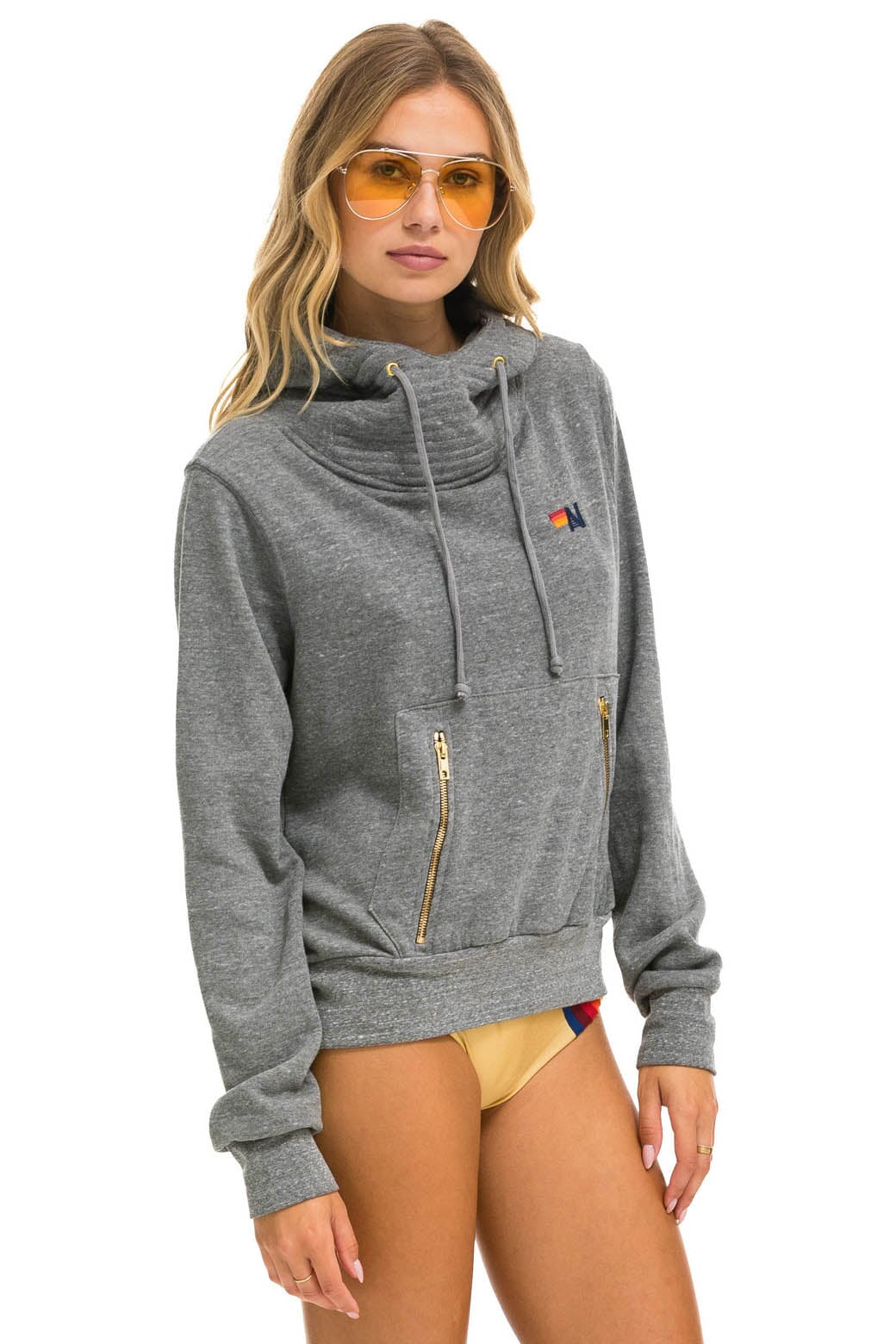 BOLT NINJA PULLOVER HOODIE HEATHER Aviator Nation