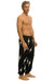 BOLT STITCH REPEAT SWEATPANTS - BLACK // WHITE Mens Sweatpants Aviator Nation 