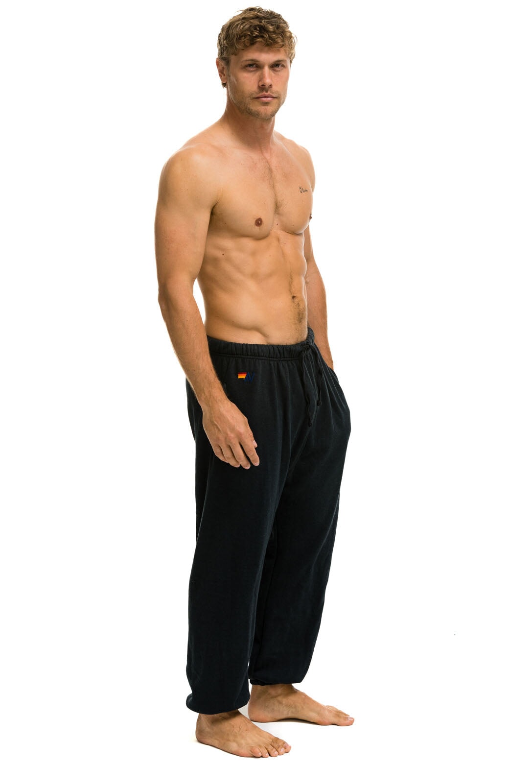 BOLT SWEATPANTS - CHARCOAL Men's Sweatpants Aviator Nation 