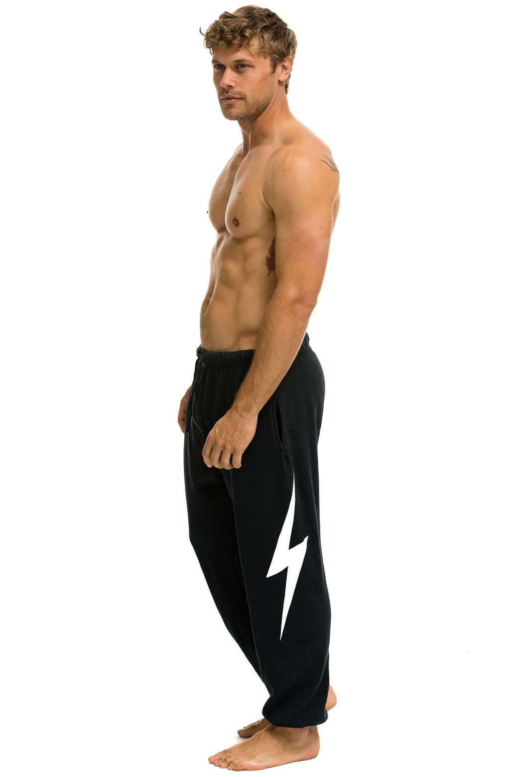 BOLT SWEATPANTS - CHARCOAL Men&#39;s Sweatpants Aviator Nation 