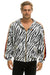 CLASSIC RELAXED ZIP HOODIE WITH POCKETS - ZEBRA Hoodie Aviator Nation 