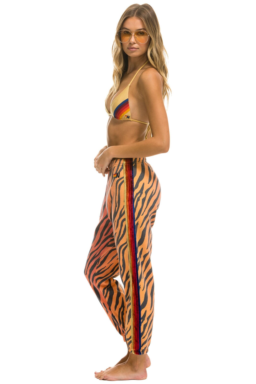 Tiger stripe sweatpants sale
