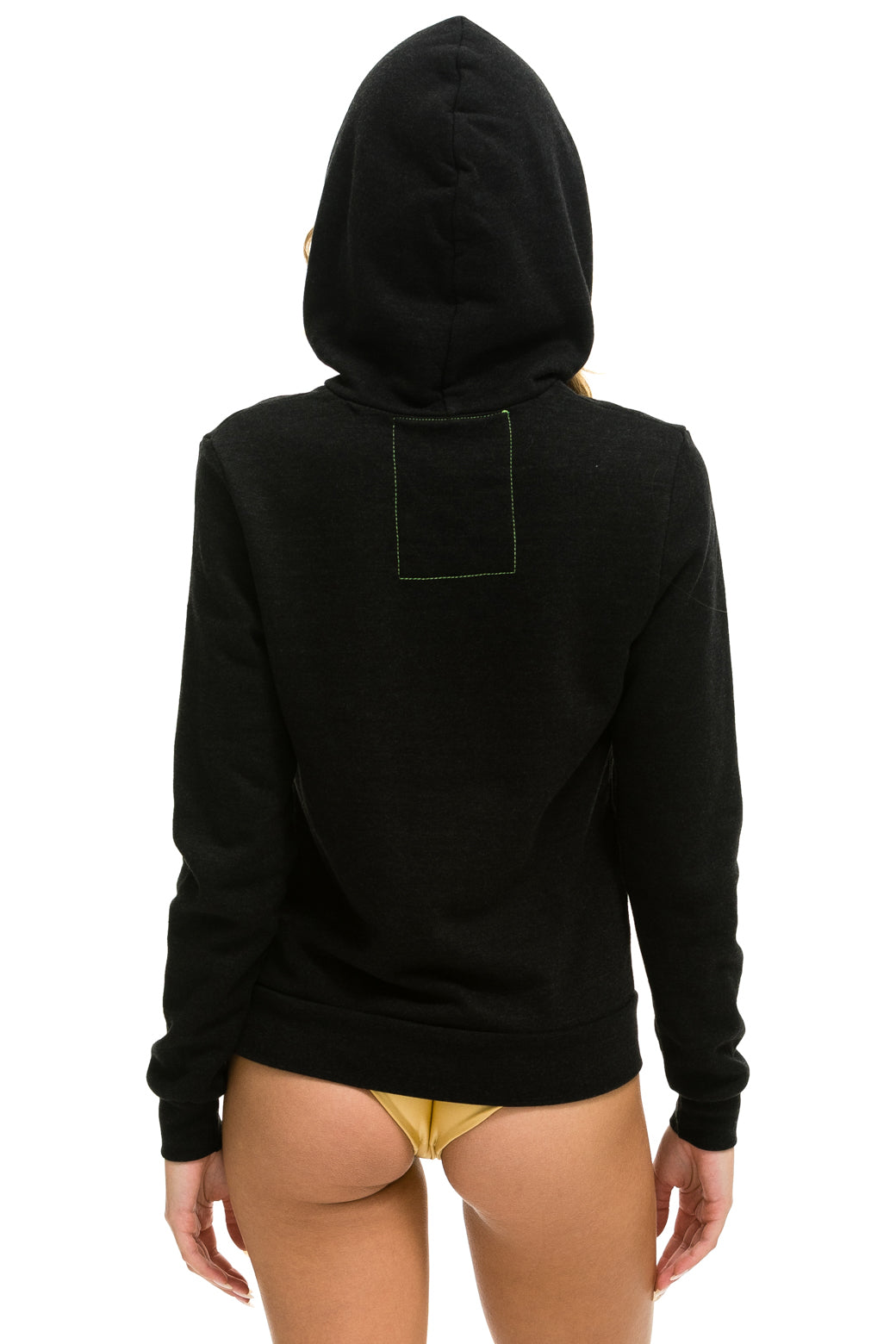 DREAMLAND LOGO ZIP HOODIE - BLACK Hoodie Aviator Nation 