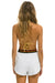 ELASTIC LOGO WOMEN'S LOUNGER SHORTS - WHITE Women's Shorts Aviator Nation 