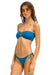 GATHERED BANDEAU BIKINI TOP - ANTIGUA Swim Aviator Nation 