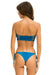 GATHERED BANDEAU BIKINI TOP - ANTIGUA Swim Aviator Nation 