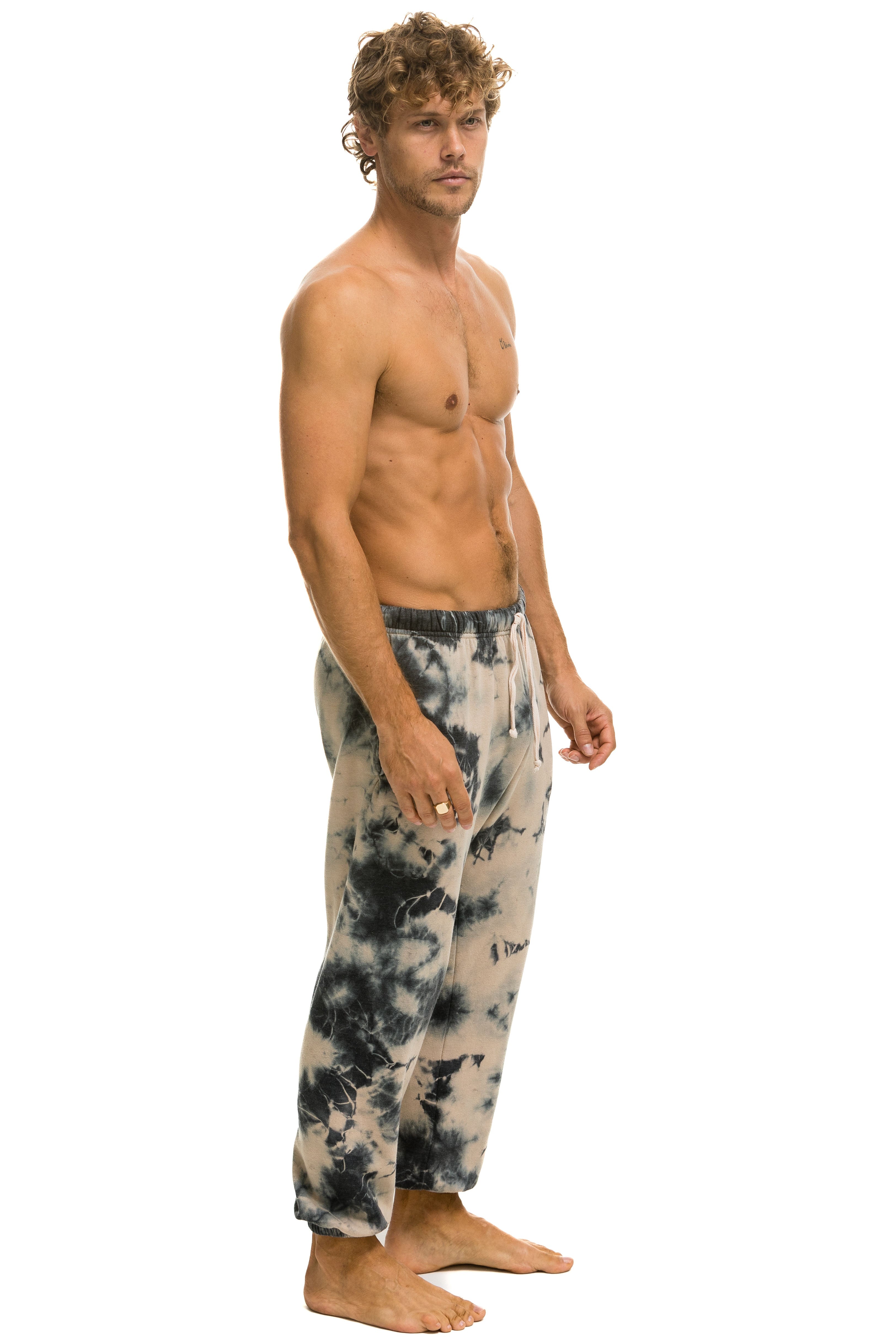 Mens tie deals dye sweatpants