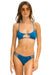 KEYHOLE BRAIDED CROSSBACK TIE BIKINI TOP - ANTIGUA Swim Aviator Nation 