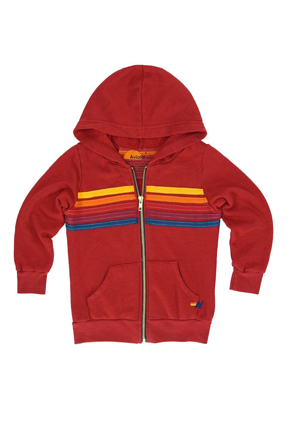 Aviator nation red velvet hoodie size online medium