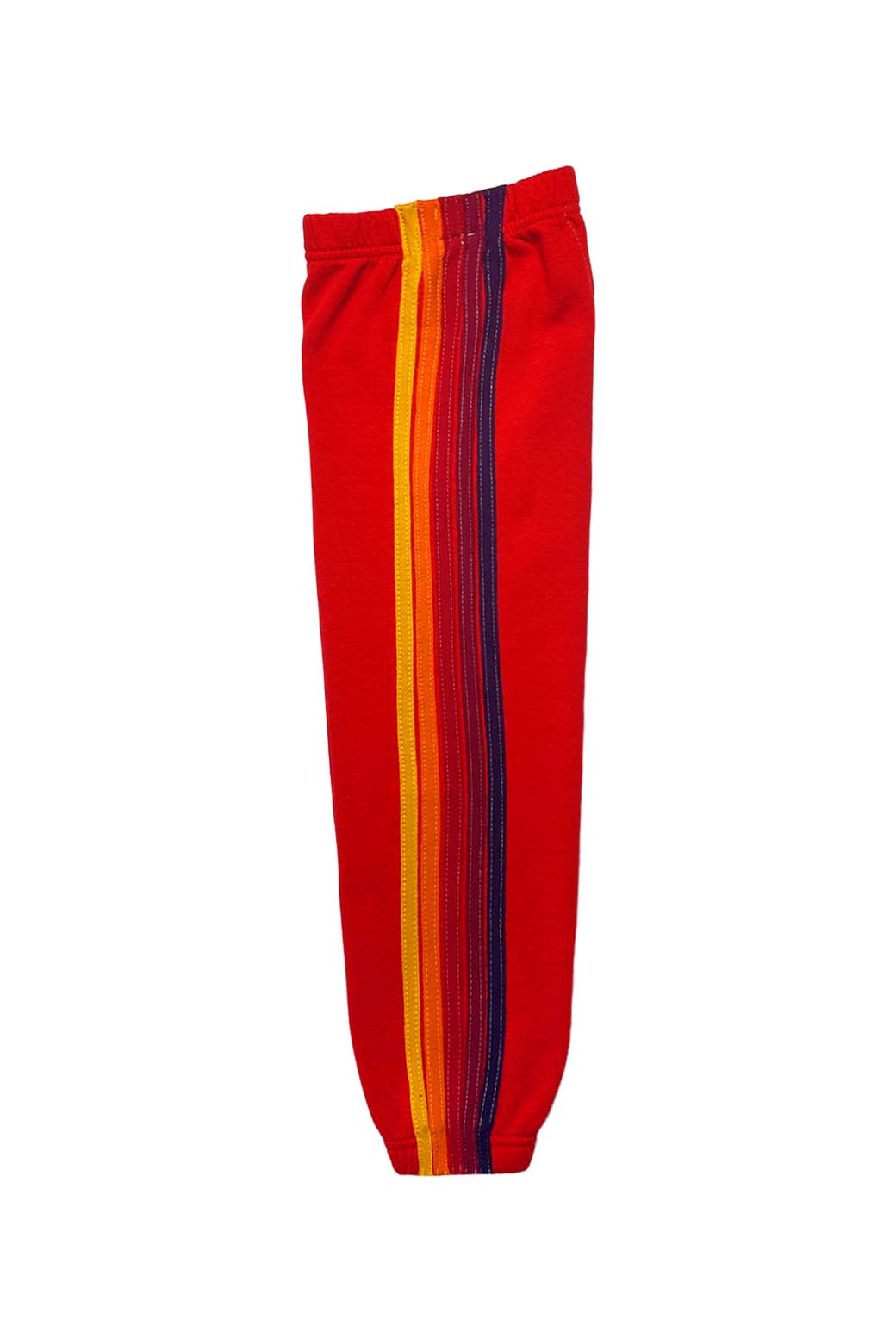 KID&#39;S 5 STRIPE SWEATPANTS - RED Kid&#39;s Sweatpants Aviator Nation 