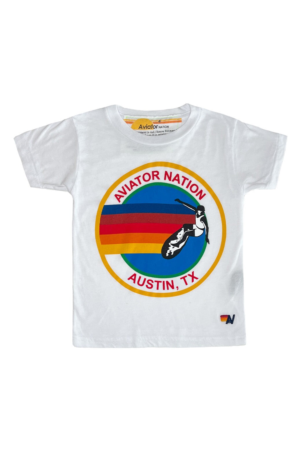 Aviator online Nation Austin T Shirt Rainbow