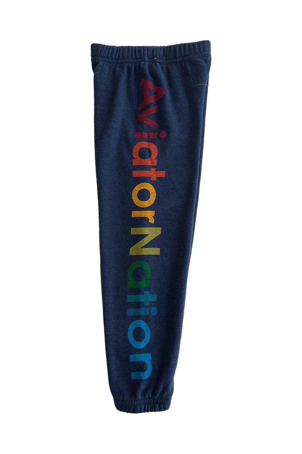 KID&#39;S AVIATOR NATION SWEATPANTS - NAVY Kid&#39;s Sweatpants Aviator Nation 