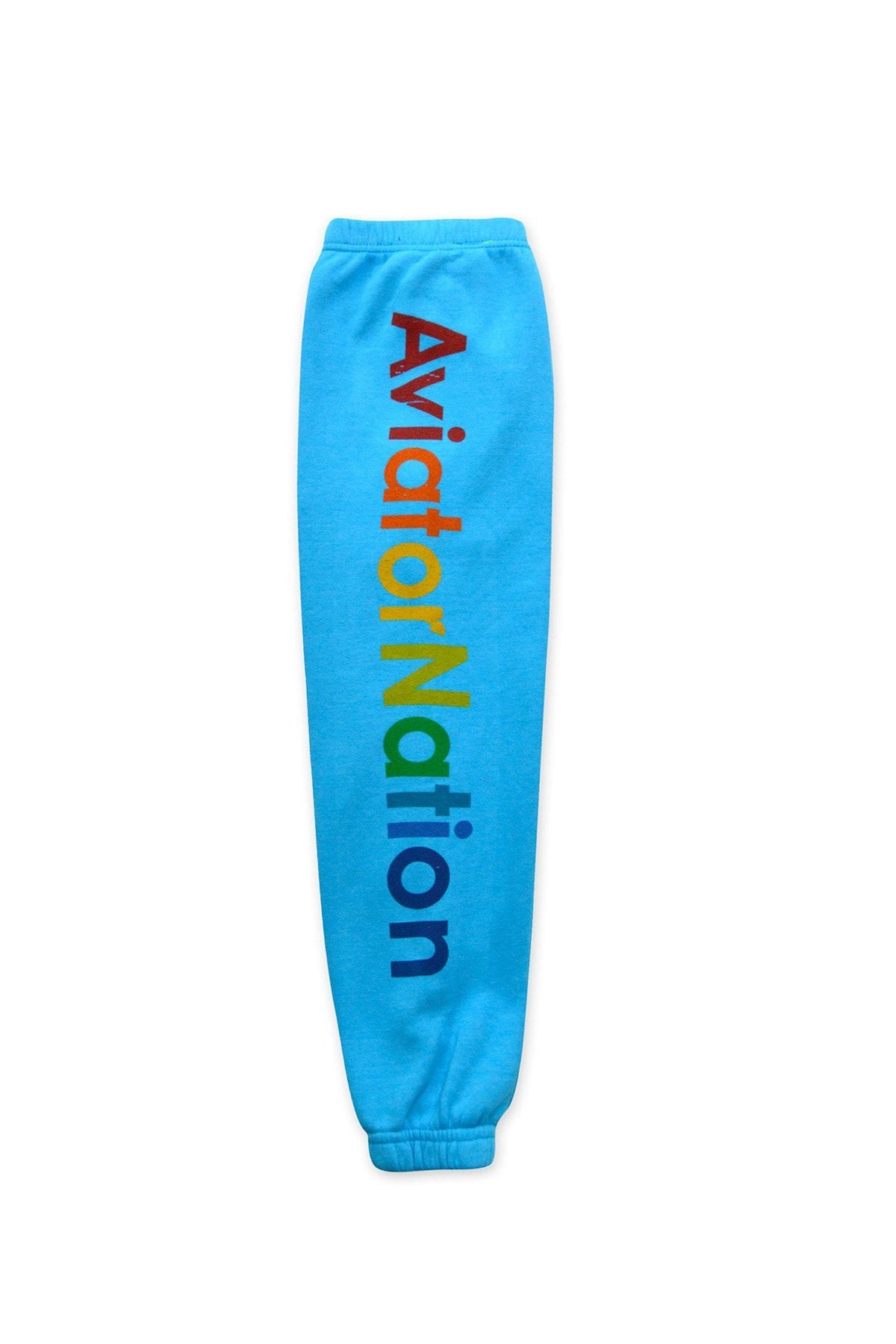 KID&#39;S AVIATOR NATION SWEATPANTS - NEON BLUE Kid&#39;s Sweatpants Aviator Nation 