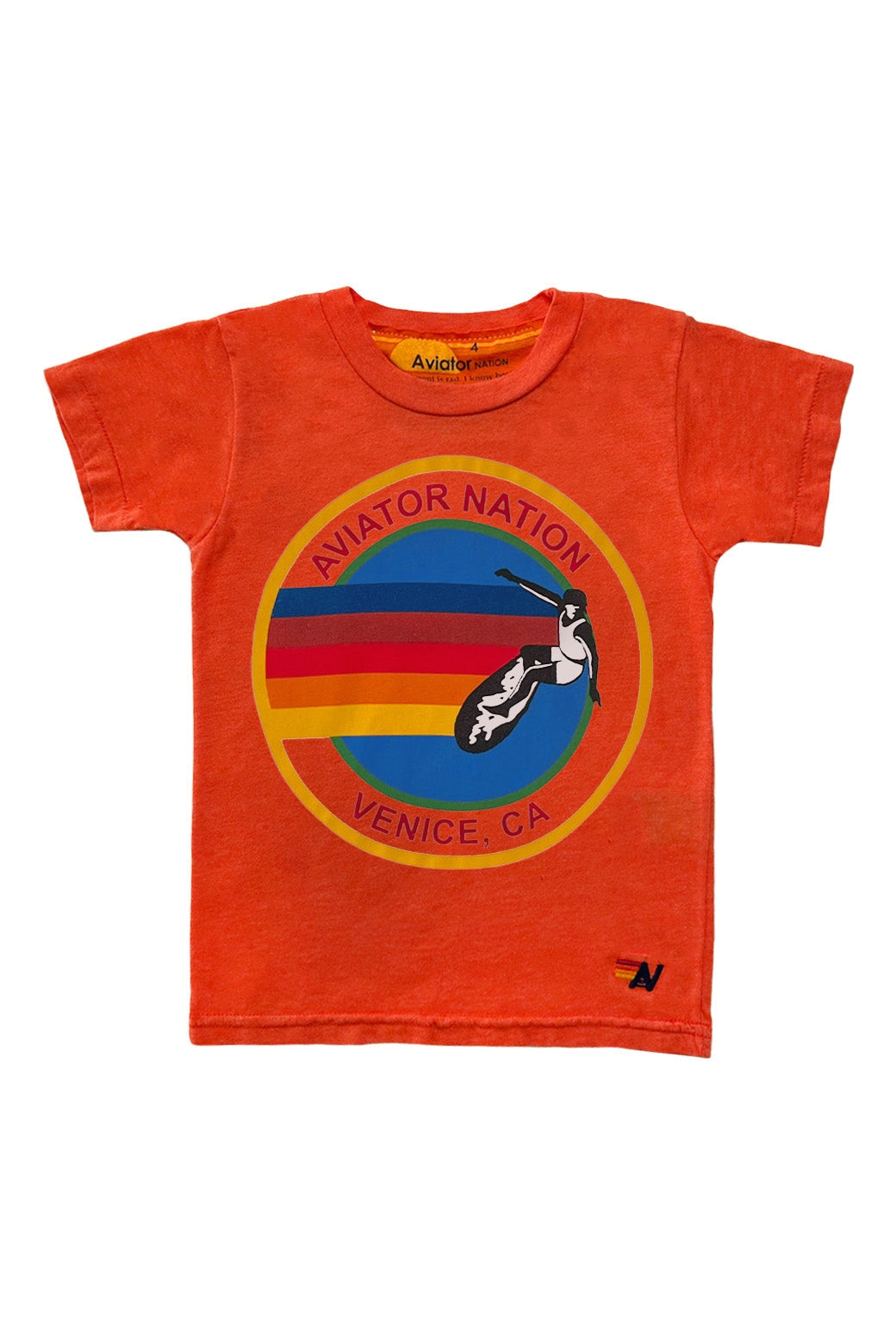 KID&#39;S AVIATOR NATION TEE - ORANGE Kid&#39;s Tee Aviator Nation 