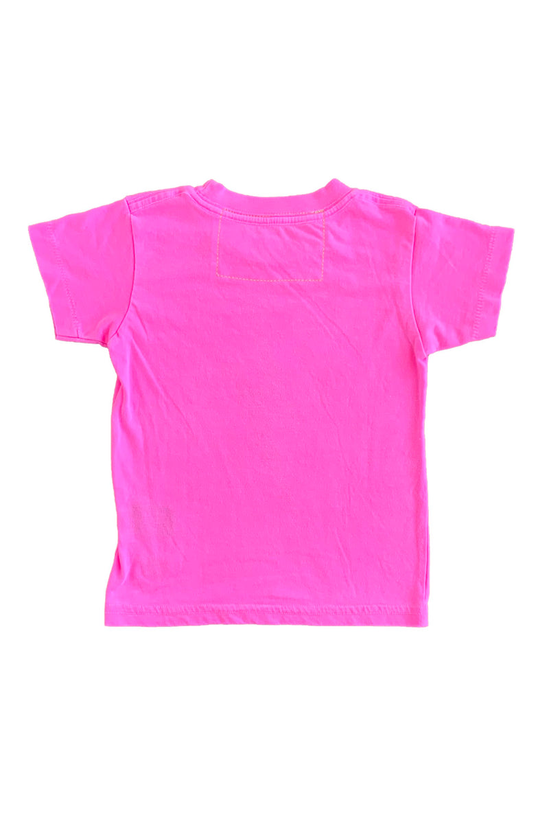 KID'S BOLT TEE - NEON PINK - Aviator Nation