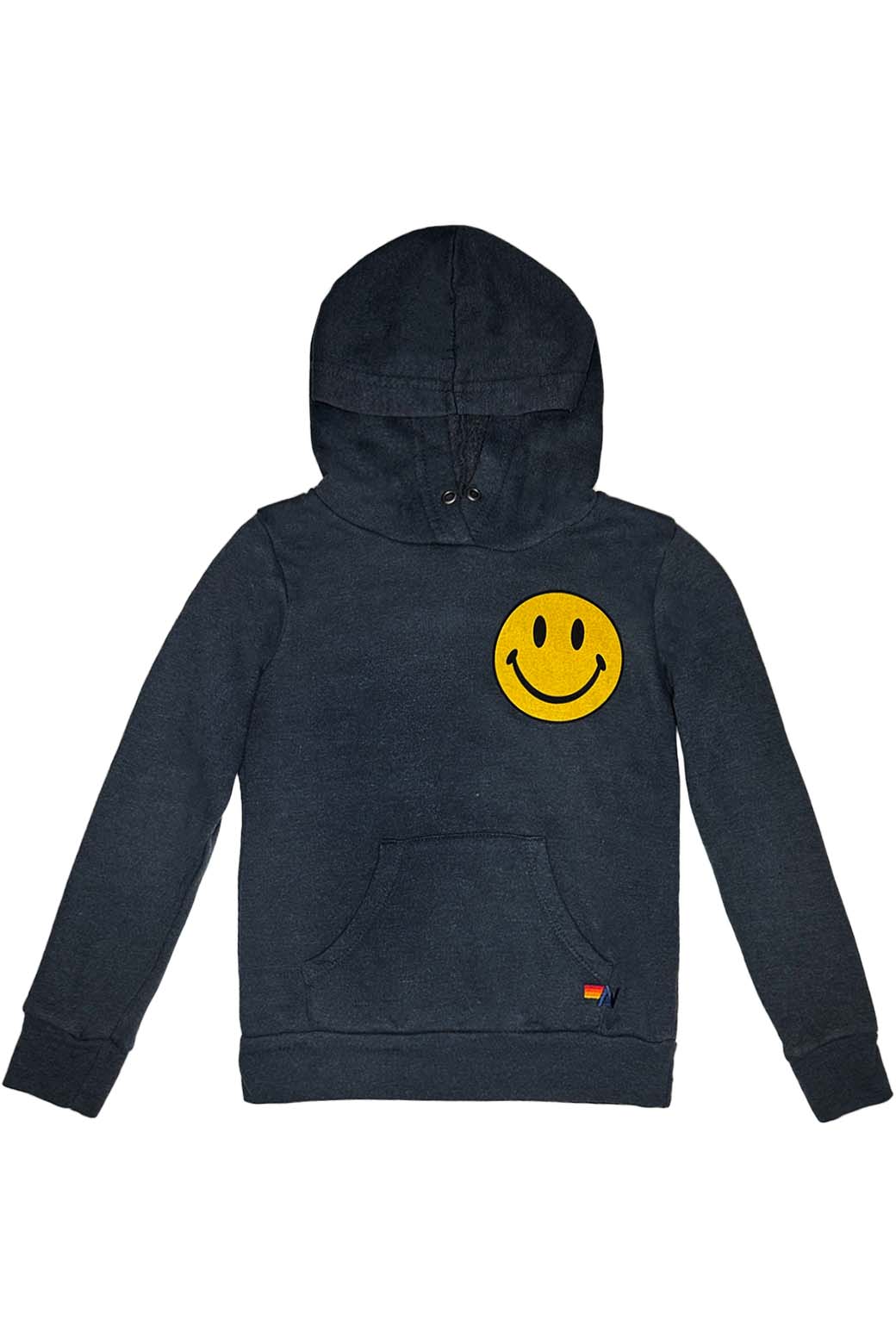 KID'S SMILEY 2 PULLOVER HOODIE - CHAR Kid's Hoodies Aviator Nation 