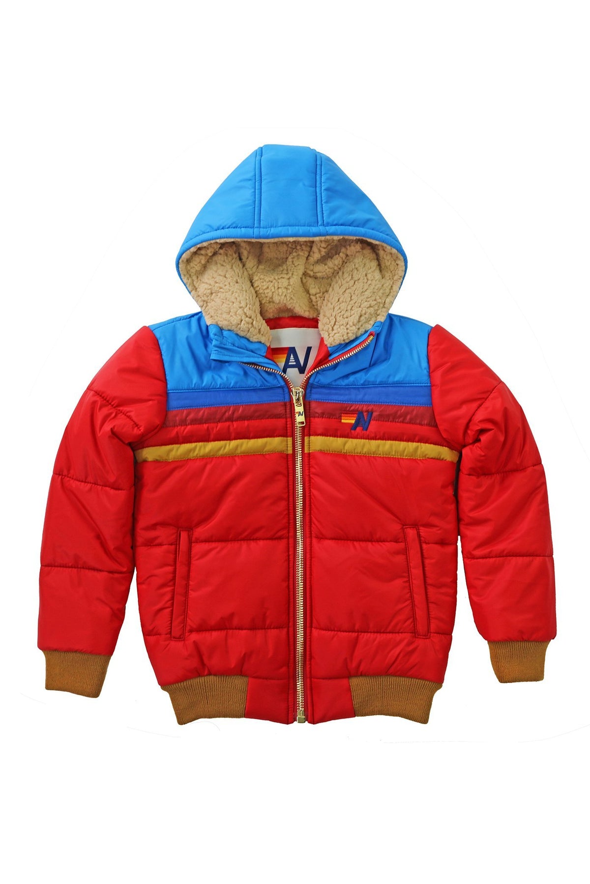 KID&#39;S TREKKER 2 JACKET - CHERRY Kid&#39;s Outerwear Aviator Nation 