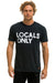 LOCALS ONLY TEE - CHARCOAL Tees Aviator Nation 