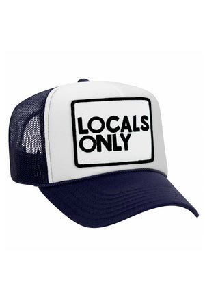 LOCALS ONLY VINTAGE TRUCKER HAT - Aviator Nation