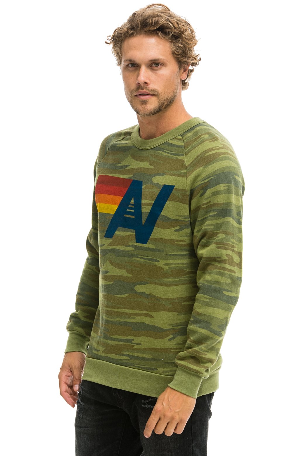 LOGO SWEATSHIRT - CAMO Sweatshirt Aviator Nation 