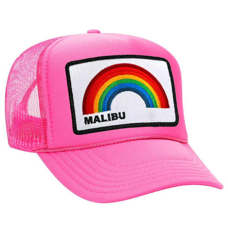 MALIBU RAINBOW TRUCKER HAT - Aviator Nation