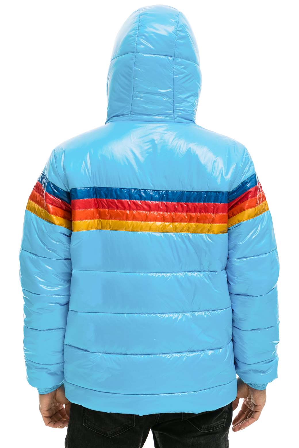 Aviator nation trekker hooded puffer jacket sale