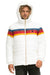 MEN'S 4 STRIPE LUXE TREKKER JACKET - GLOSSY WHITE Jacket Aviator Nation 