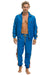 MEN'S 4 STRIPE WINDBREAKER - SNORKEL BLUE Men's Windbreaker Aviator Nation 