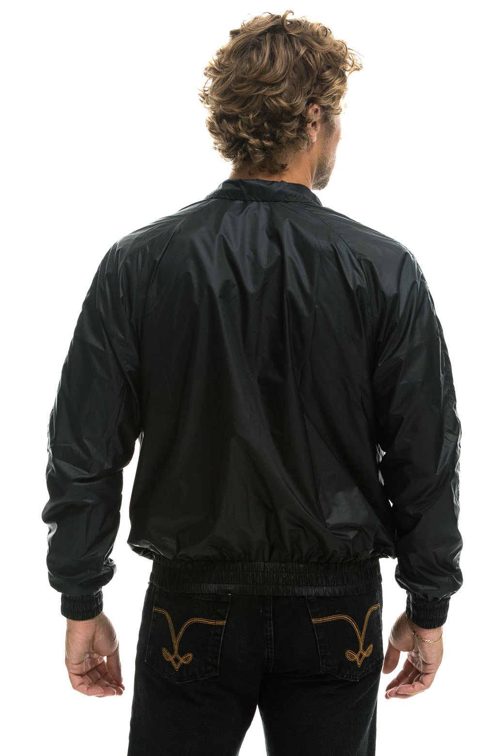 MEN'S BASIC WINDBREAKER - BLACK Aviator Nation 