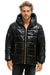 MEN'S BOLT LUXE TREKKER JACKET - GLOSSY BLACK Jacket Aviator Nation 