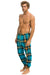 MEN'S PLAID LODGE PANT - JACKSON PLAID Mens Sweatpants Aviator Nation 