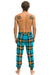 MEN'S PLAID LODGE PANT - JACKSON PLAID Mens Sweatpants Aviator Nation 