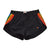 NEW WOMEN'S 5 STRIPE FLEX BOARD SHORTS - BLACK // RAINBOW Women's Shorts Aviator Nation 